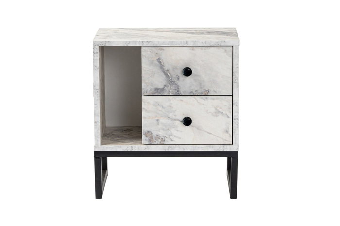 Nordure Glimmer - Fressia Marble, Black Nordure Glimmer - Fressia Marble, Black
